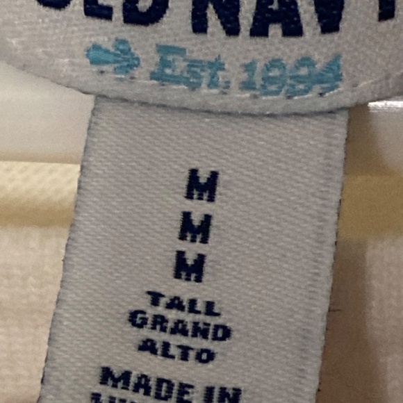 Old Navy Stripe Top Nautical vibes sz M - Picture 4 of 7